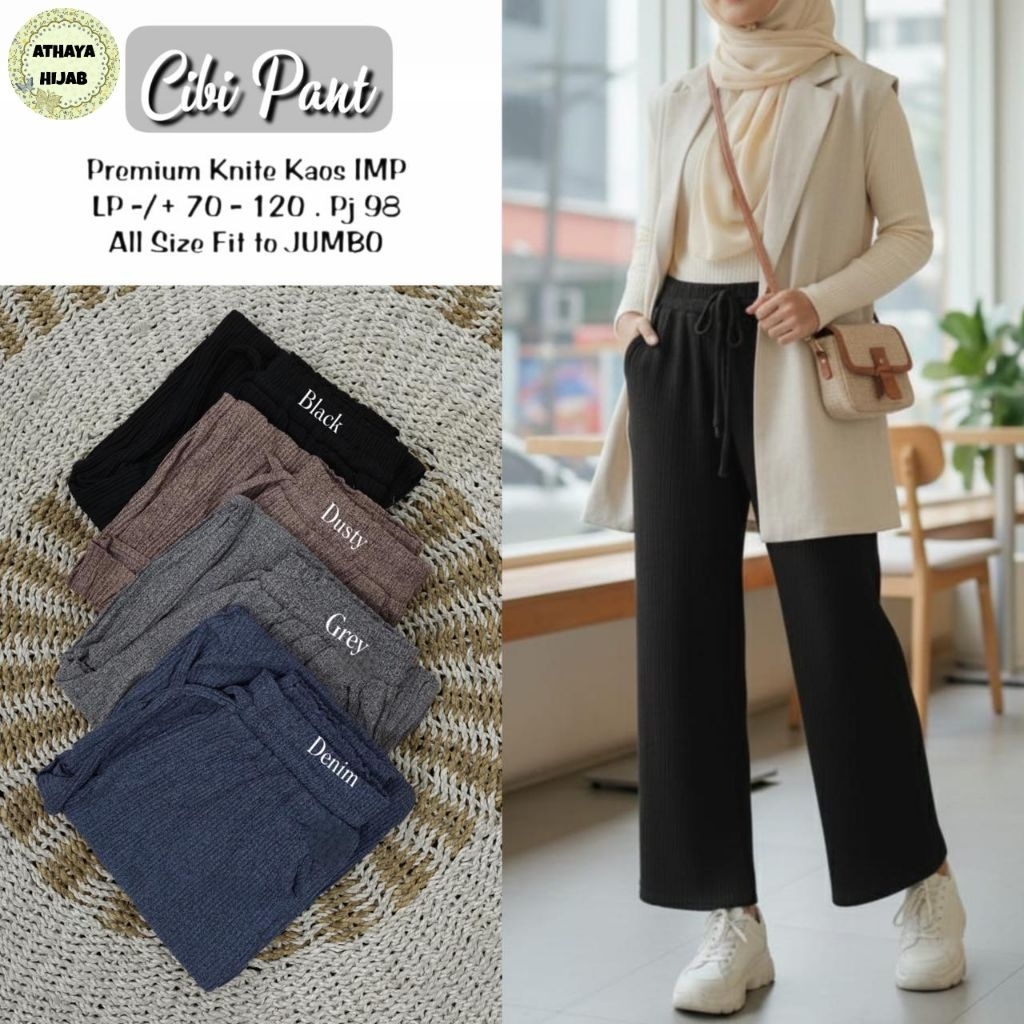 Cibi Pant Knit Jumbo (Athaya)