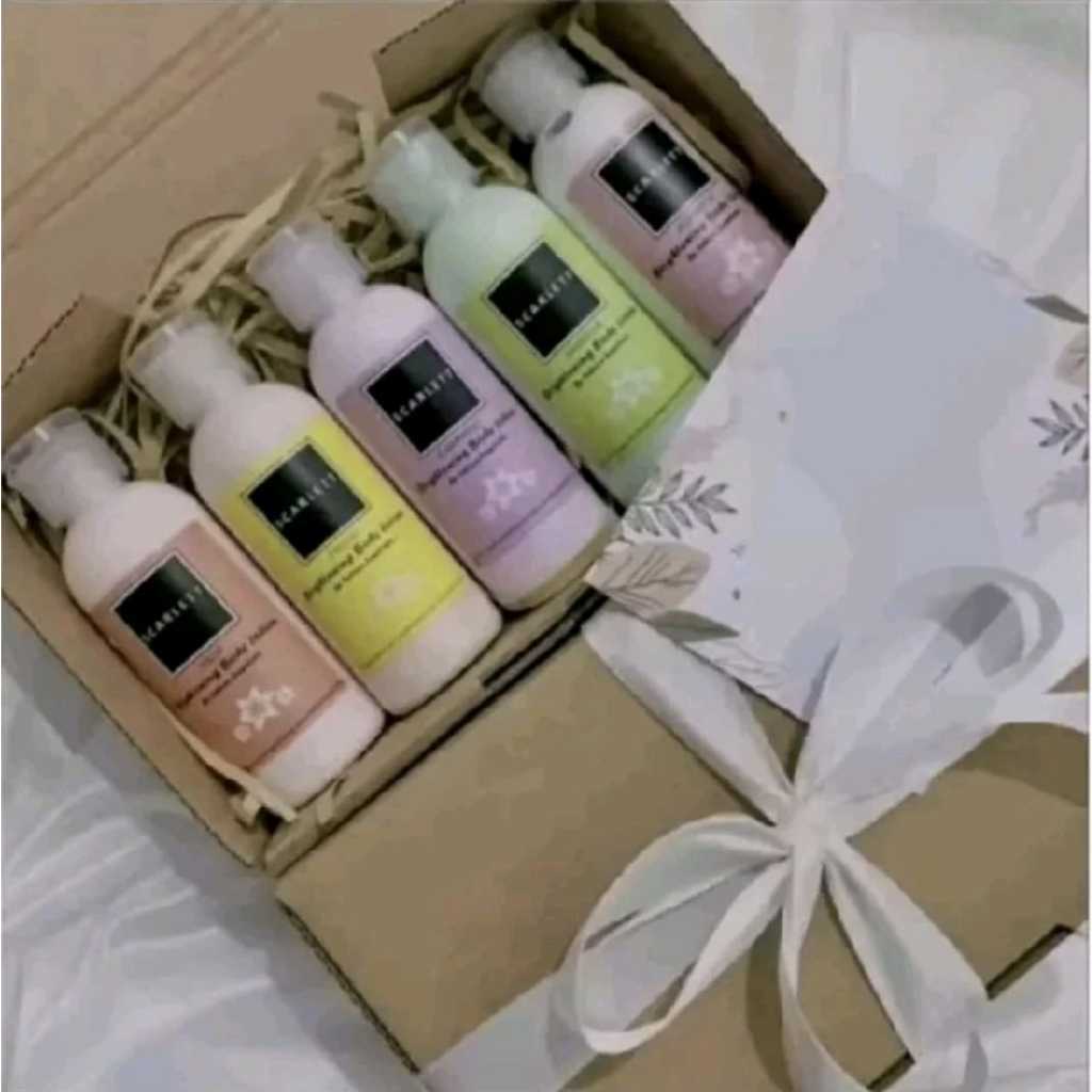 SCARLETT 60ml Body Lotion W& Shower Kemasan Travel Tester