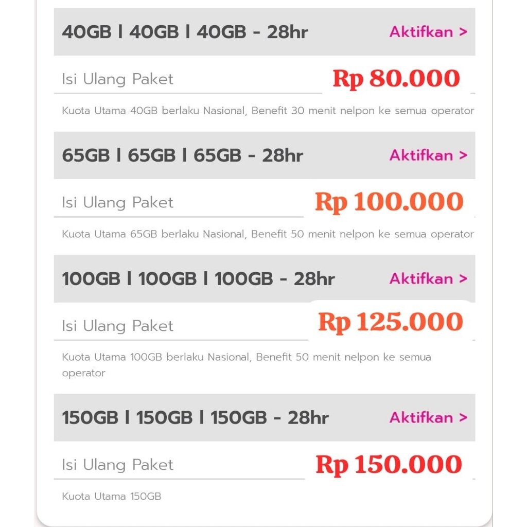 PAKET INTERNET INDOSAT DAN HIFI INDOSAT IM3