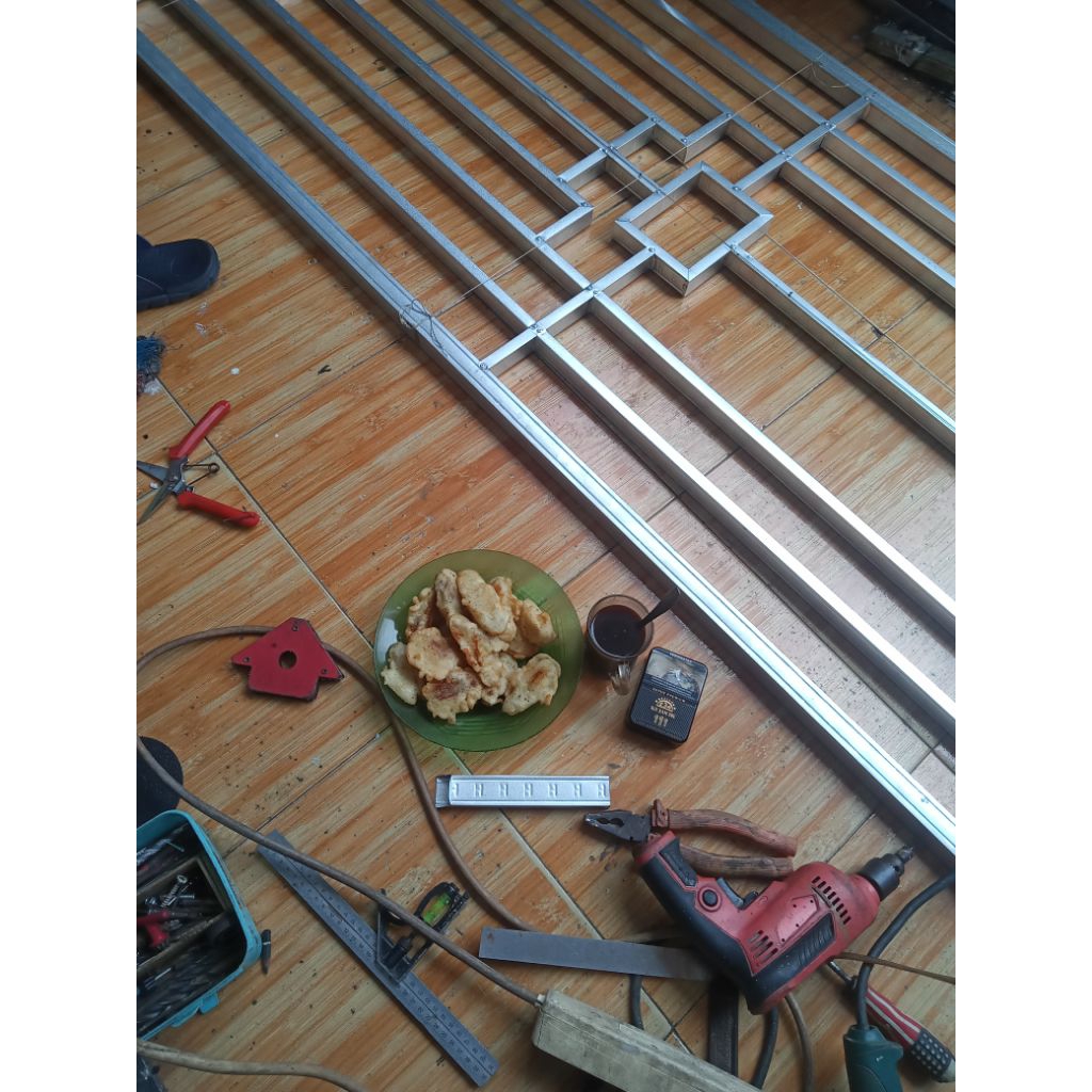 pintu kasa Nyamuk HOLLOW BAJARINGAN (bukan besi)