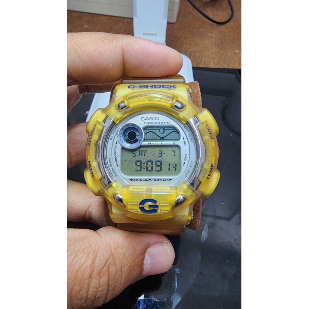 G Shock DW-8600K ( Japan Y ) Gulfman ICERC tidegraph Titanium Series