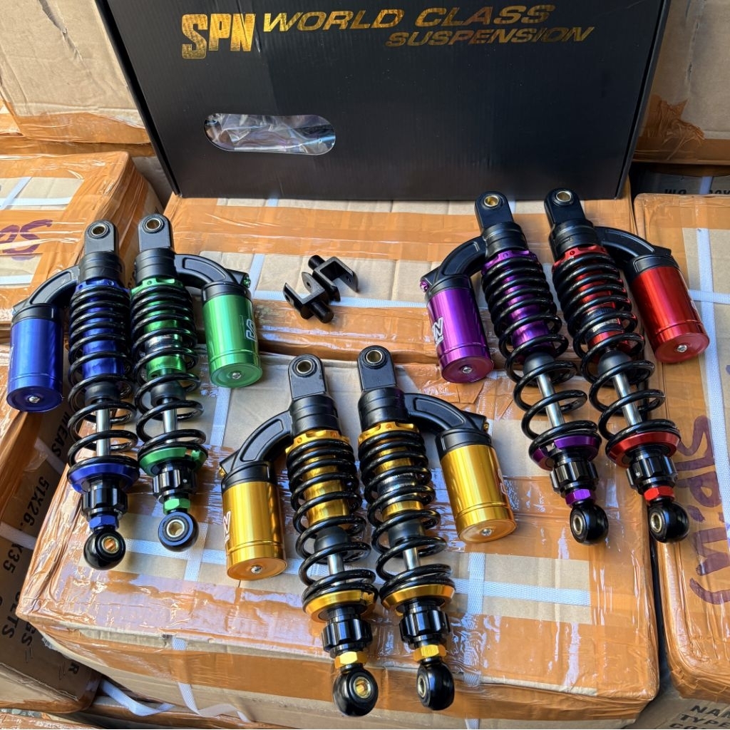 Shockbreaker Belakang Tabung Atas Copy KTC RCB 280 320 340 Free Stiker KTC Racing