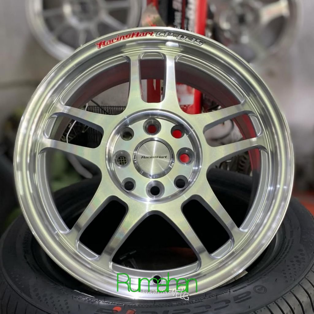 velg racing hart cp035 ring 15 lebar 6,5 et 42 velg racing r15 avanza Xenia velg mobil ring 15 velg 
