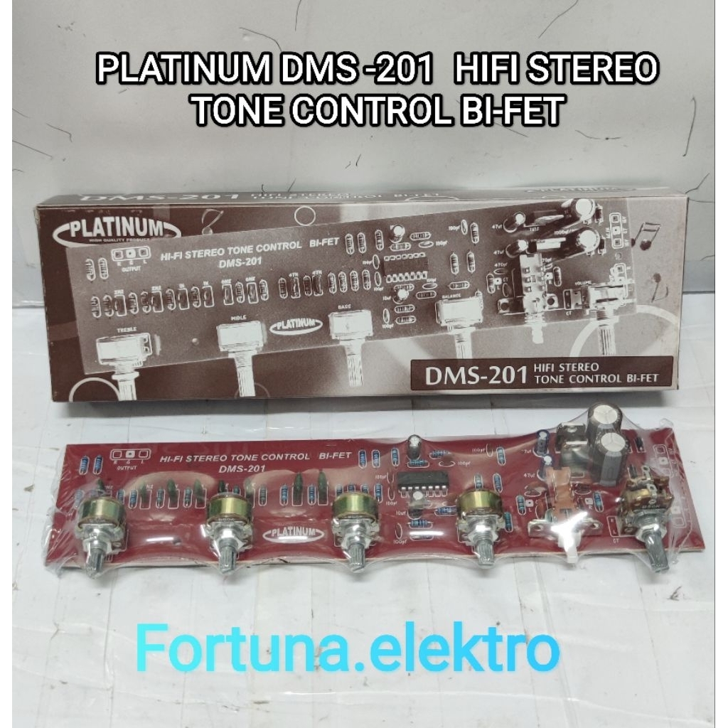 PLATINUM DMS-201 HIFI STEREO TONE CONTROL BI-FET