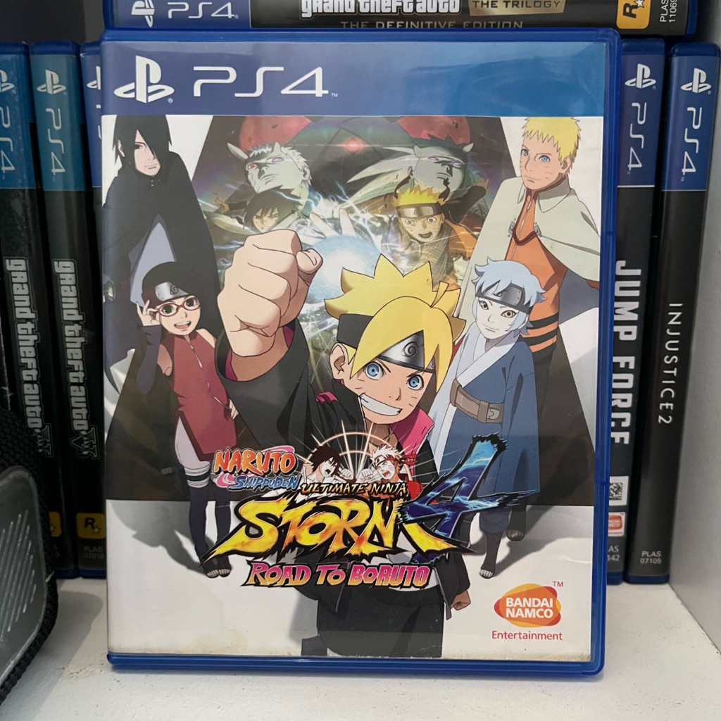naruto ultimate ninja storm4 road to boruto ps4 disc playstation4 kaset ps bd ninja shipuden