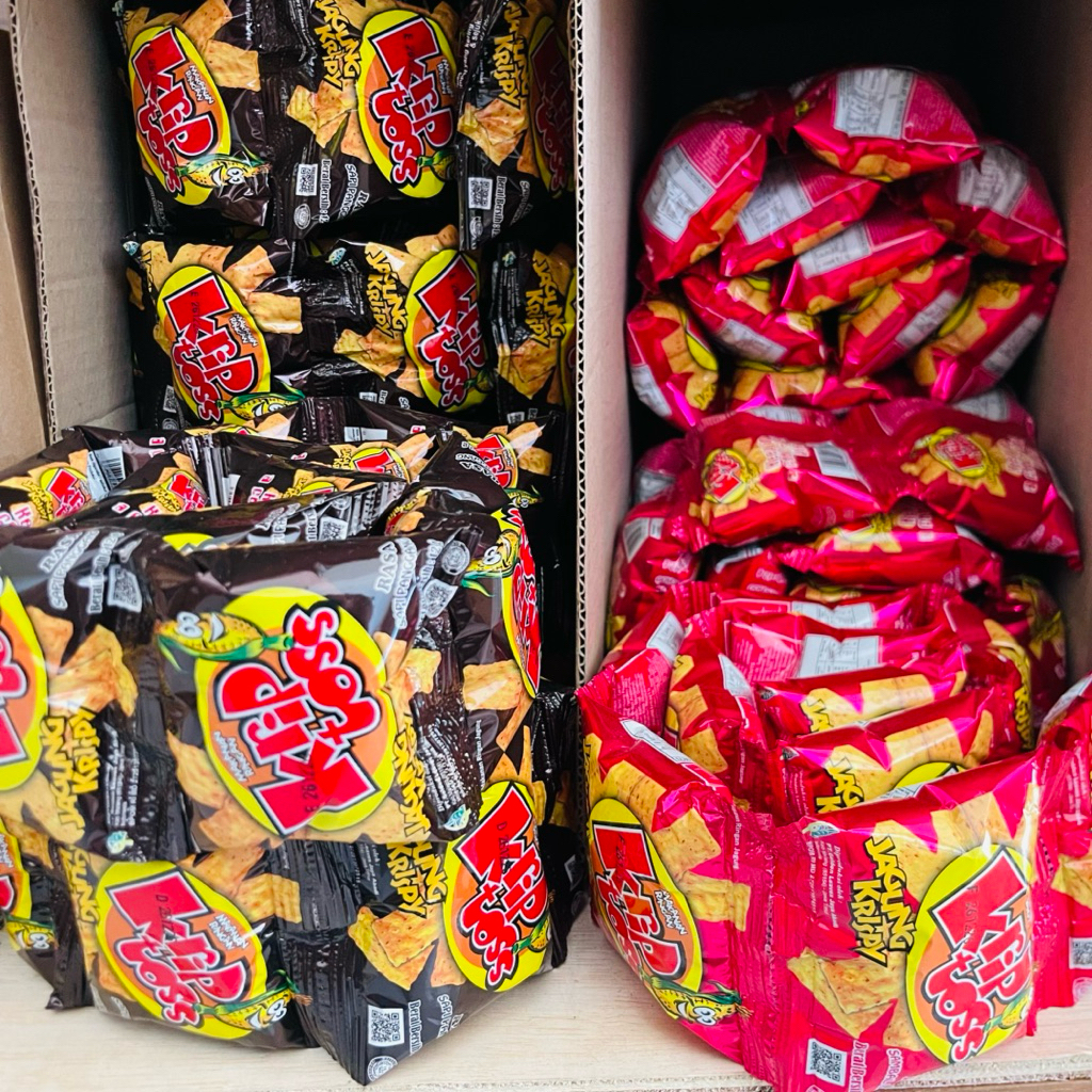 Krip Toss Jajan Renceng Jagung Crispy Rasa Sapi Panggang & Balado