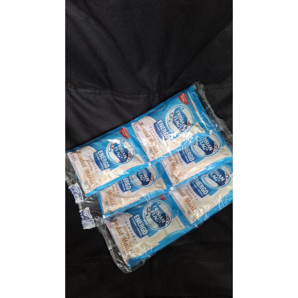 SUSU KENTAL MANIS FRISIAN FLAG PUTIH 1 RENTENG ISI 6