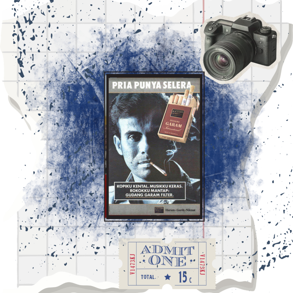 Poster Vintage Tembaco Van Nelle Njang Paling Baik - Iklan Tembakau Kolonial Rotterdam