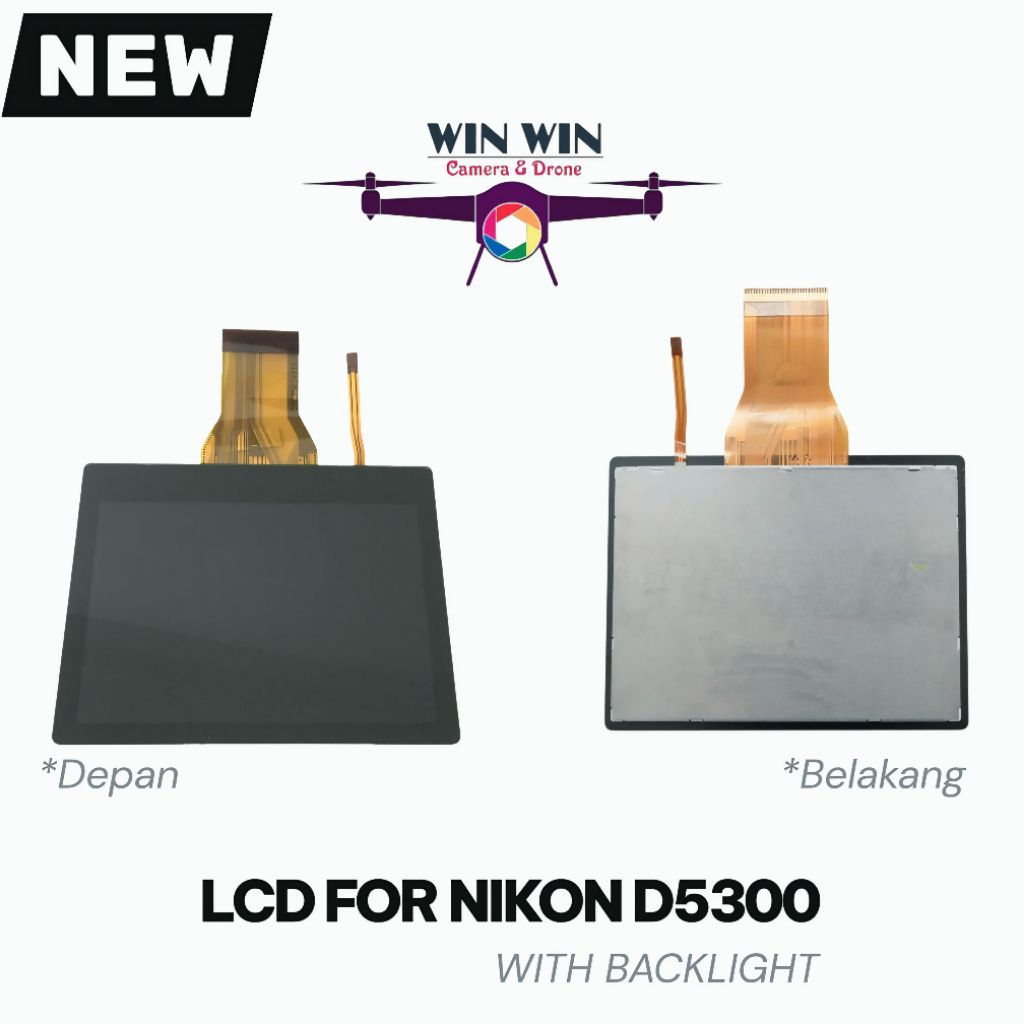 Lcd for Nikon D5300 backlight