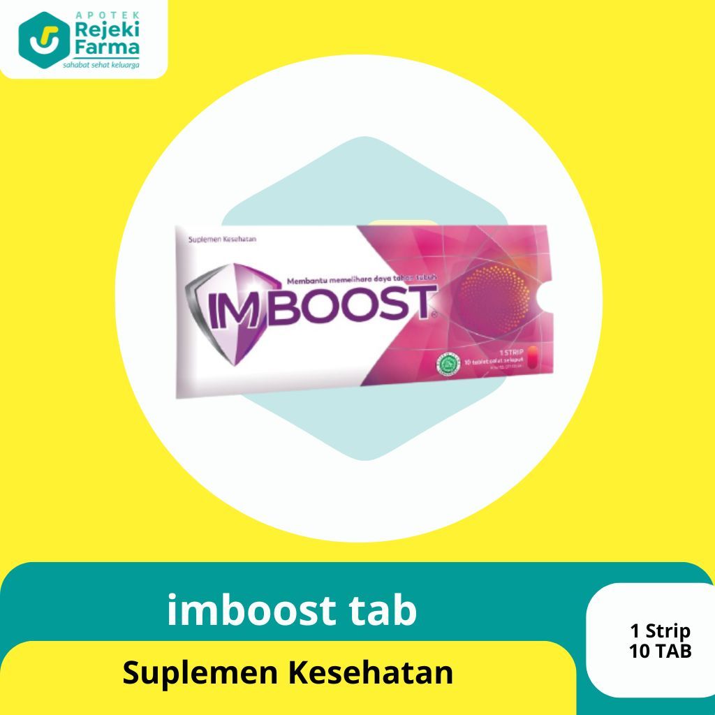 Imboost untuk Memelihara Daya Tahan Tubuh Dewasa (10 Tablet)