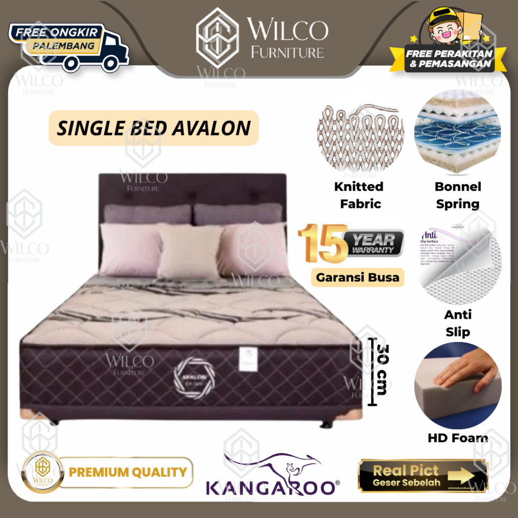 Kasur Springbed Kangaroo Avalon / Matrass Kangaroo Avalon