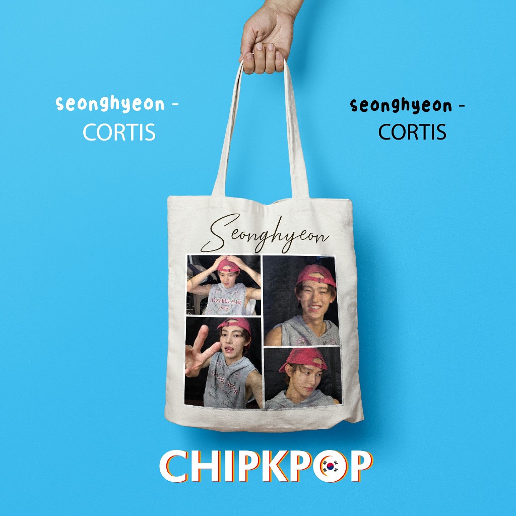 [PAKET SET] TOTEBAG SEONGHYEON CORTIS I SEONGHYEON CORTIS I CORTIS KPOP I TOTEBAG KPOP I TOTEBAG COR
