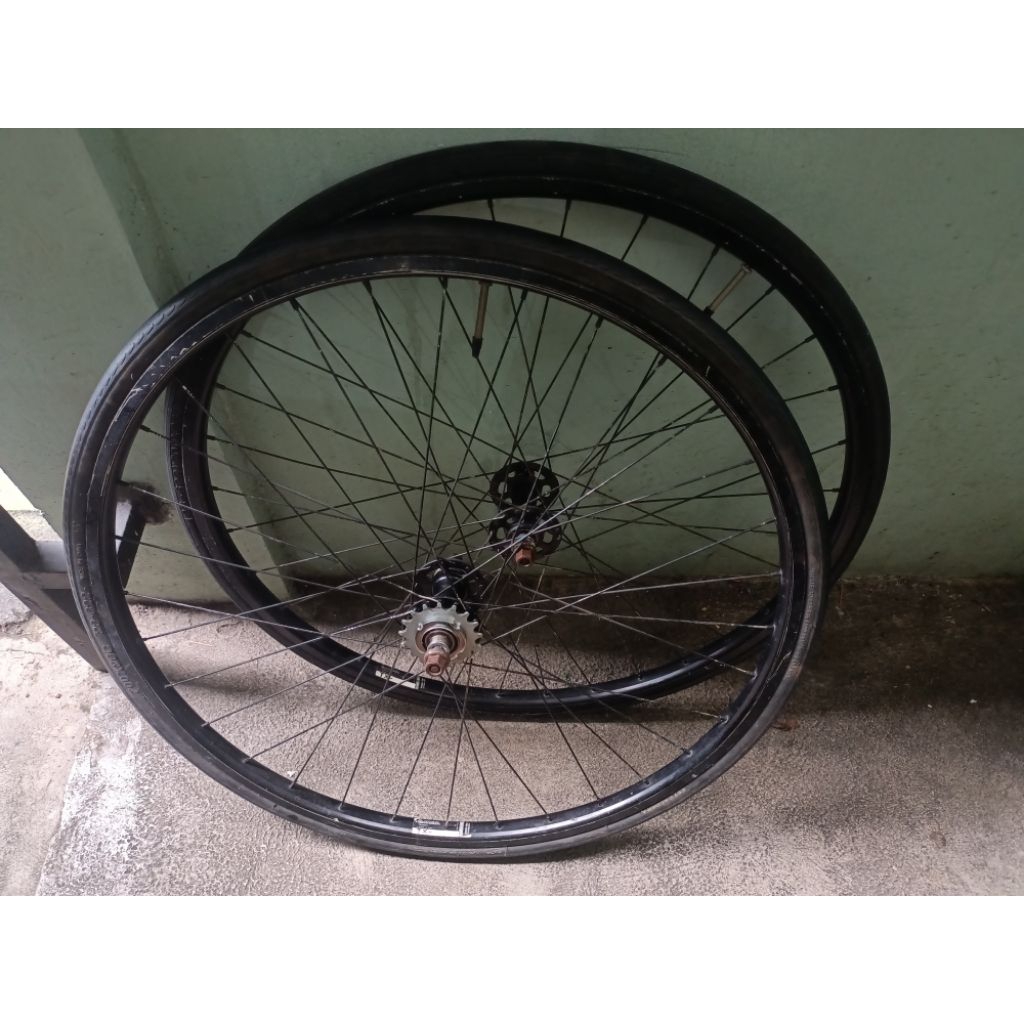 WHEELSET DOLTRAP, RIMS ARAYA TX-733 HUB PROMPT, SEPASANG