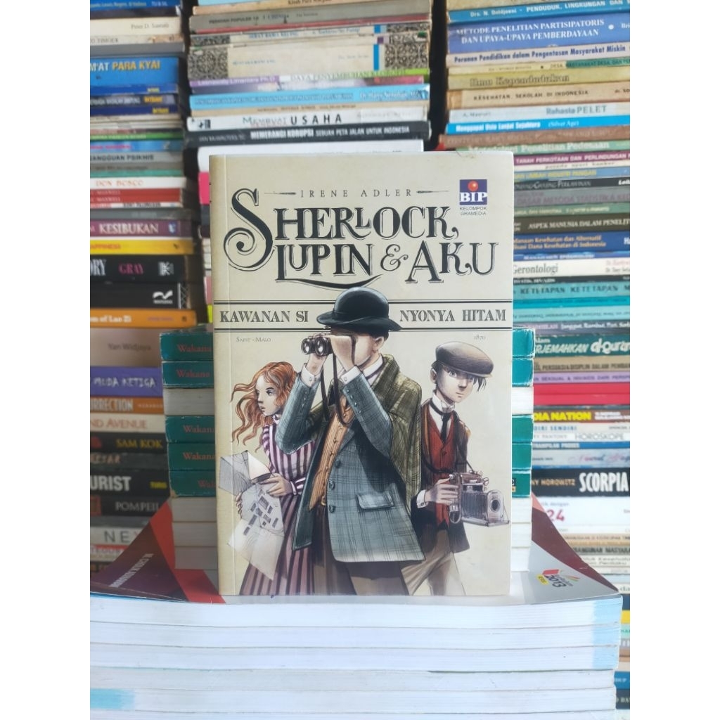 Buku Original : Sherlock Lupin dan Aku - Kawanan Si Nyonya Hitam
