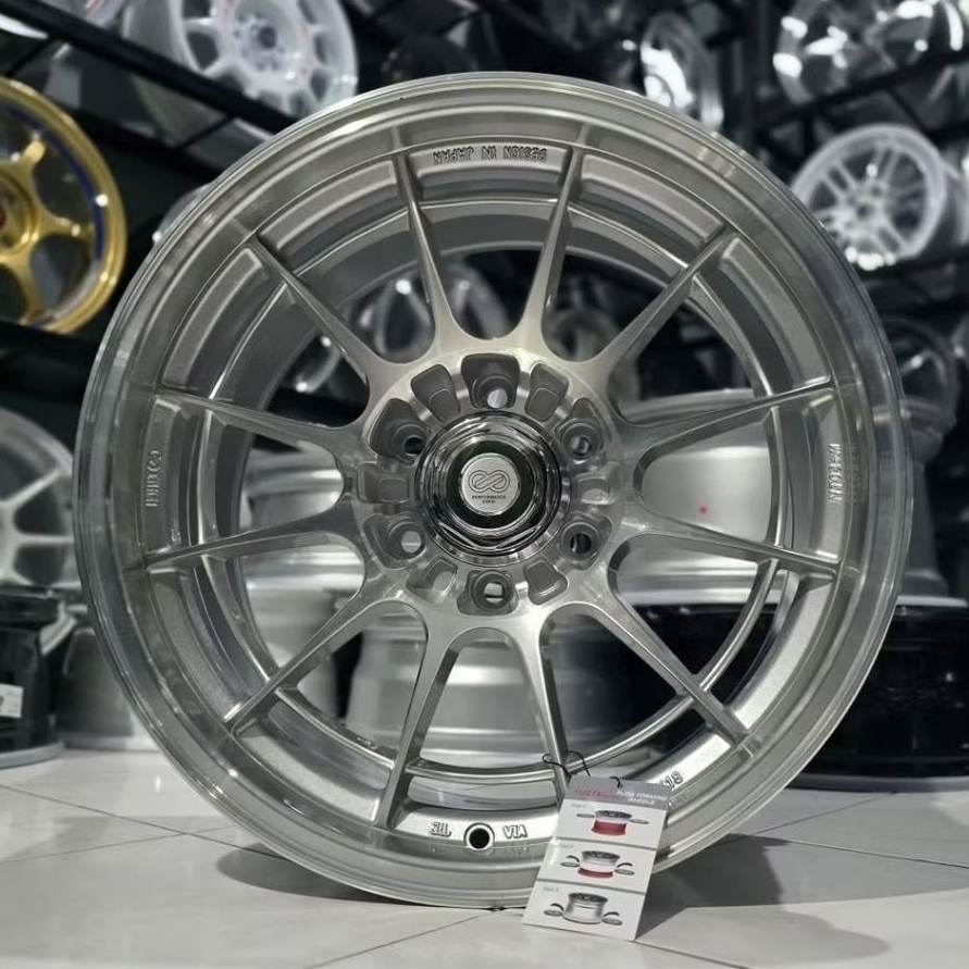 velg racing ring 18 YUSTA ENKEI SPIDER POLISH FLOW FORMING velg mobil r18 Pajero ford ranger Fortune