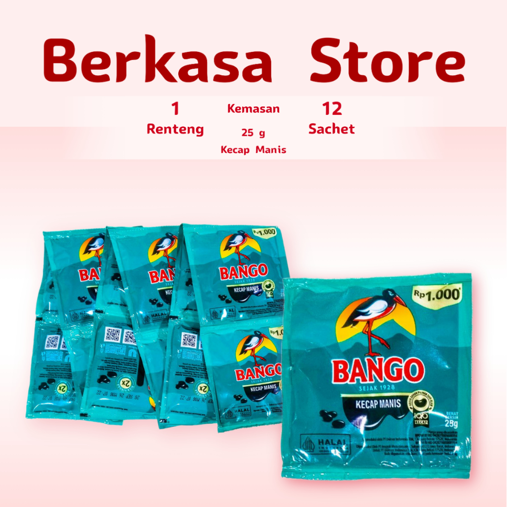 Bango Kecap Manis Renteng 12 Sachet