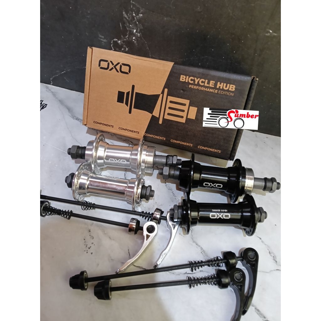 Hub/Freehub OXO 36 hole Bearing Drat V-Brake HB-810  ulir QR