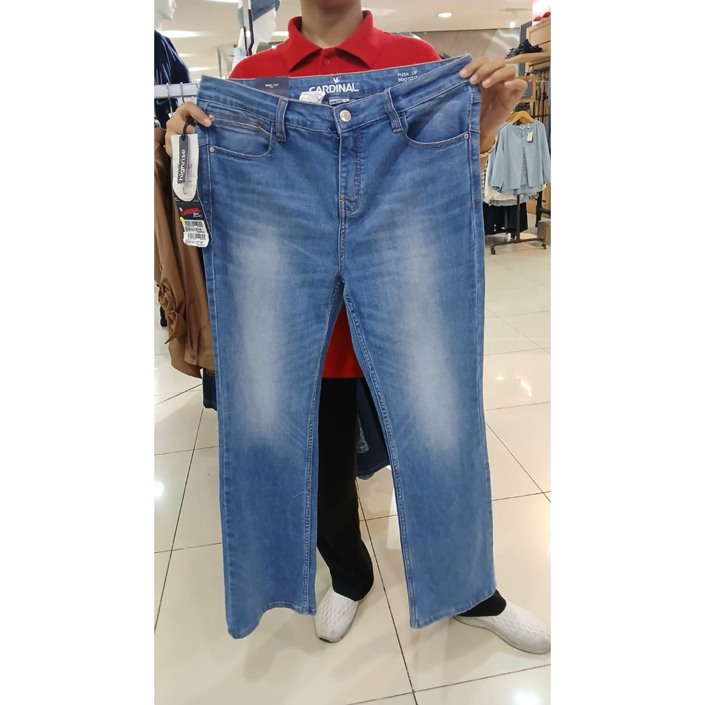 Celana jeans Model Cutbray Original 100% CARDINAL GIRL