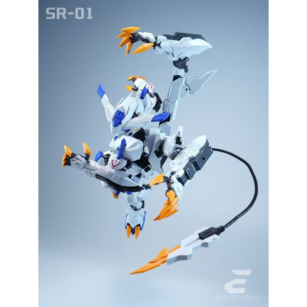 Endless Create SURA MGSD BYAKI SR-01 (+Expansion Pack) Dual Form [Bael/Barbatos] Model Kit Plamo