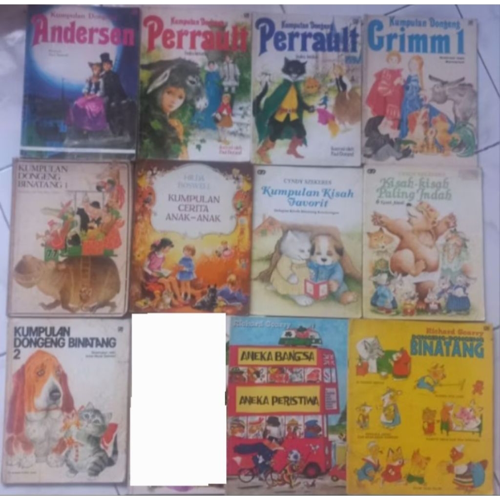 buku kumpulan dongeng cerita anak richard scarry hilda boswell andersen cyndy szekeres