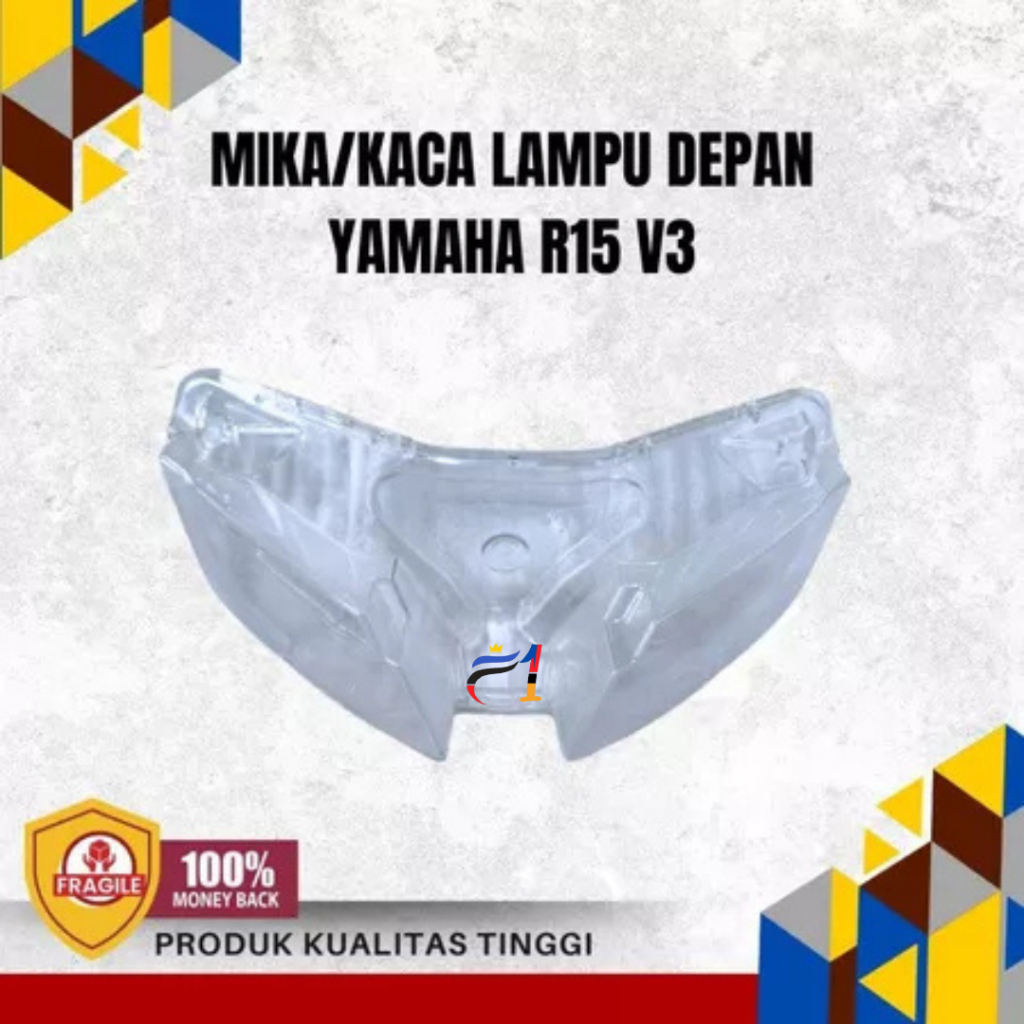 Mika / Kaca Lampu Depan Yamaha R15 V3 Termurah
