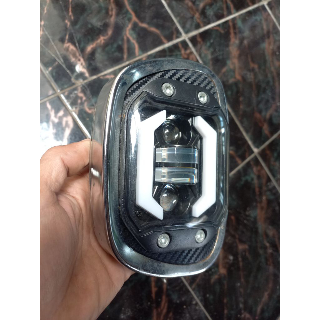 lampu vespa daymaker super sprint bajaj