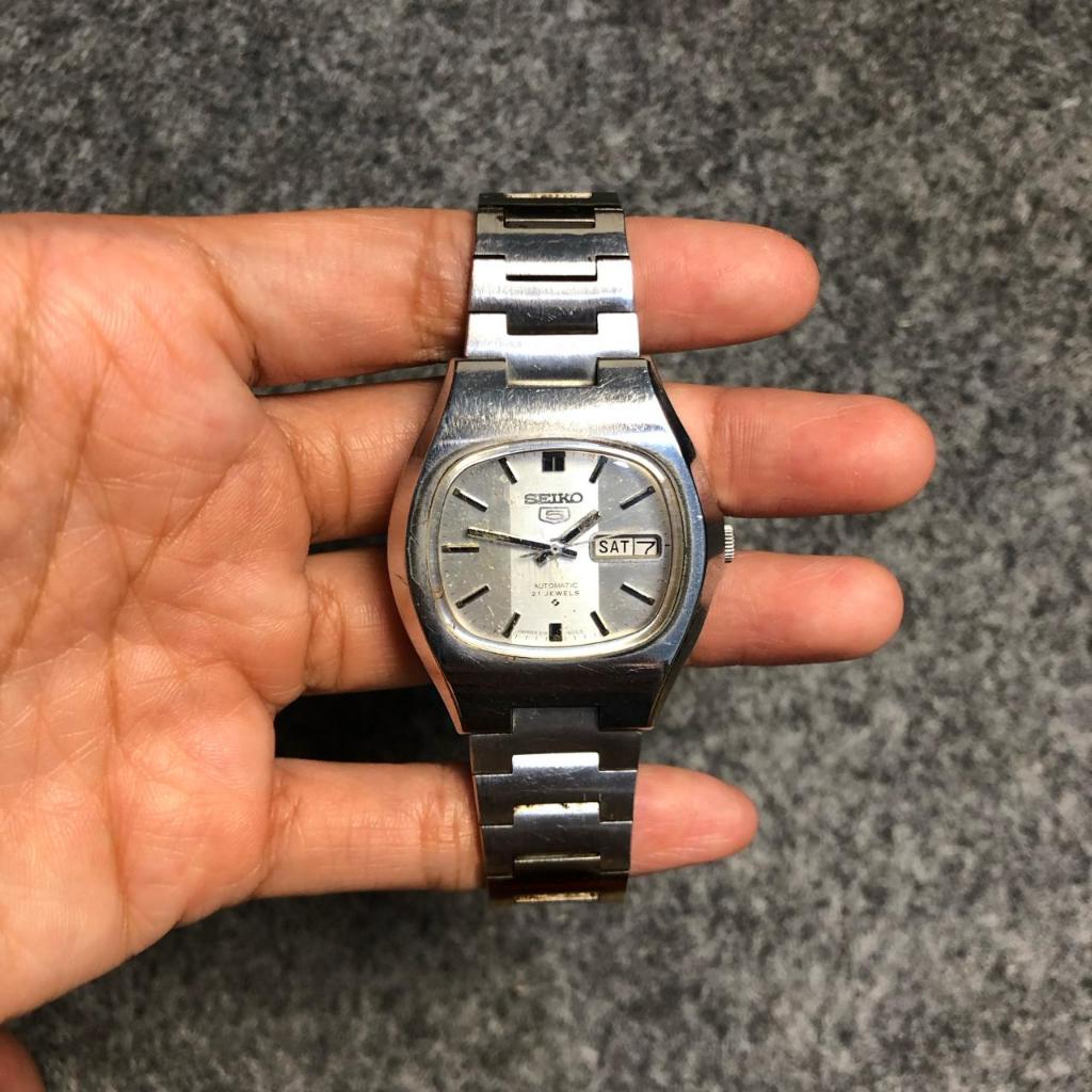Jam tangan pria seiko 5 automatic second original