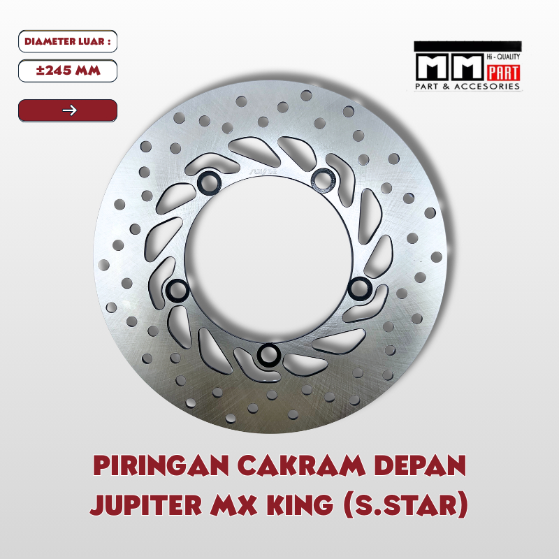 PIRINGAN CAKRAM DEPAN JUPITER MX KING SUNSTAR - PIRINGAN DISC PIRINGAN CAKRAM DEPAN JUPITER MX KING 