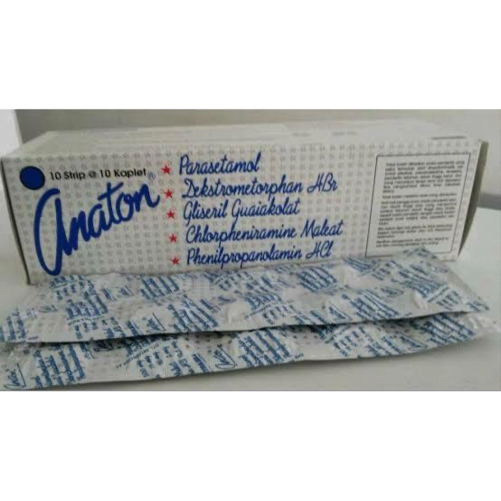 ANATON untuk Meriang Flu Batuk 1 strip @10 tablet