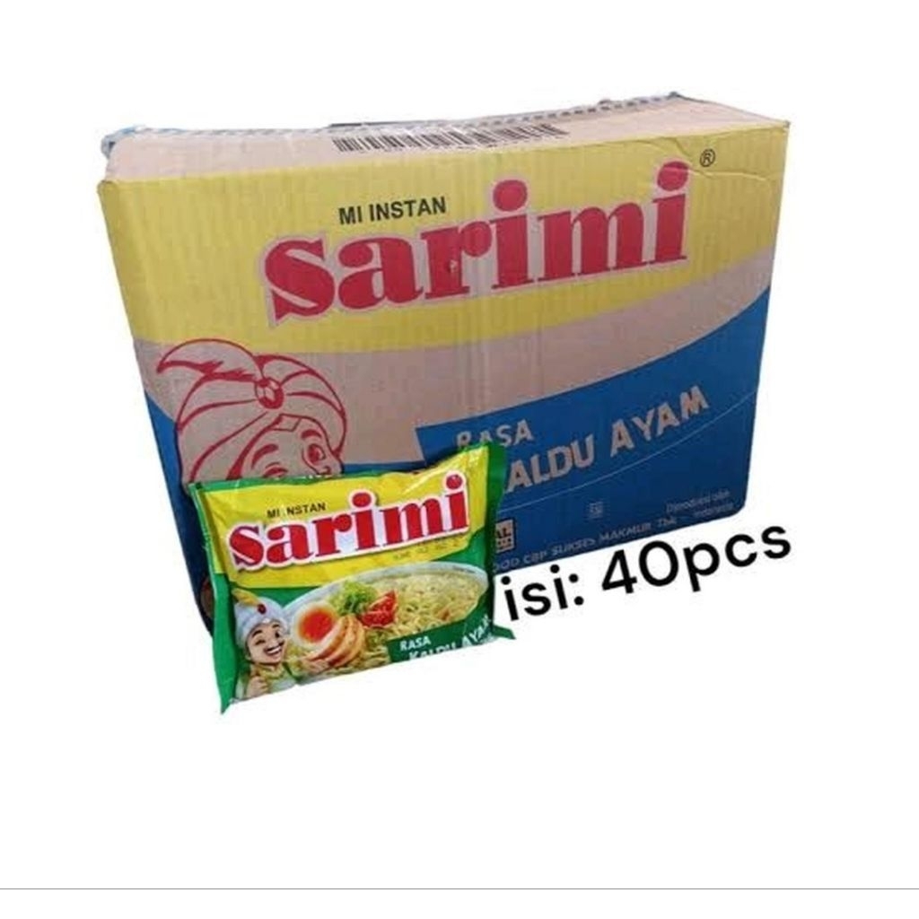 sarimi kaldu ayam 1 dus isi 40 / 1 dus sarimi kaldu ayam isi 40 pcs
