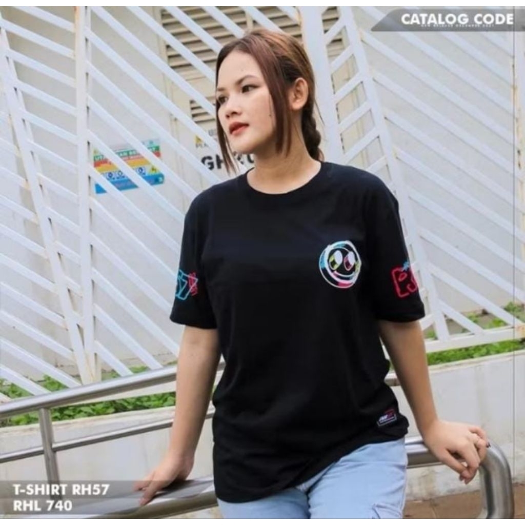 RH57 BOYLIER Baju Kaos Distro Premium Pria Wanita combed30s