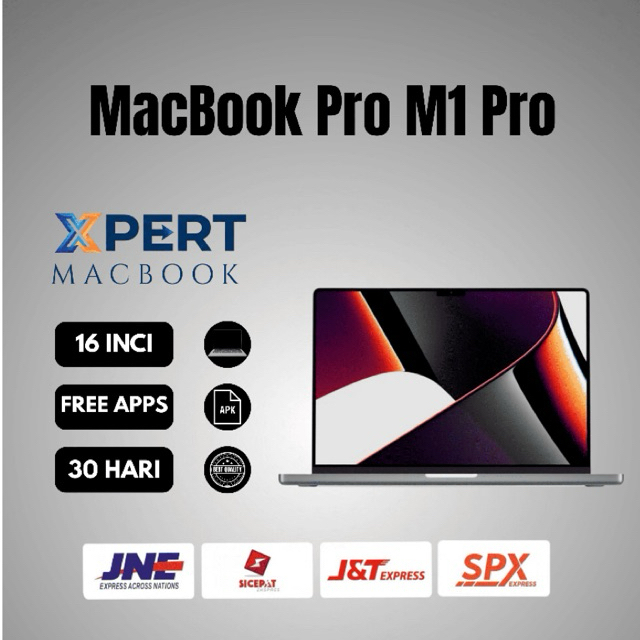 MACBOOK PRO M1 PRO 16” RAM 16GB SSD 512GB 1TB