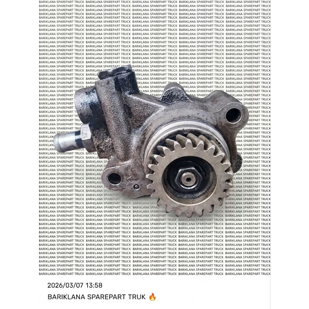 POMPA POWER STEERING FUSO PS 220 PS220 6D16T POMPA POWER STEERING FUSO 6D16T 220PS