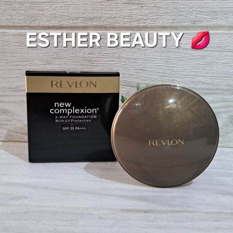 REVLON NEW COMPLEXION 2-WAY FOUNDATION SPF 35 PA+++ MEDIUM BEIGE