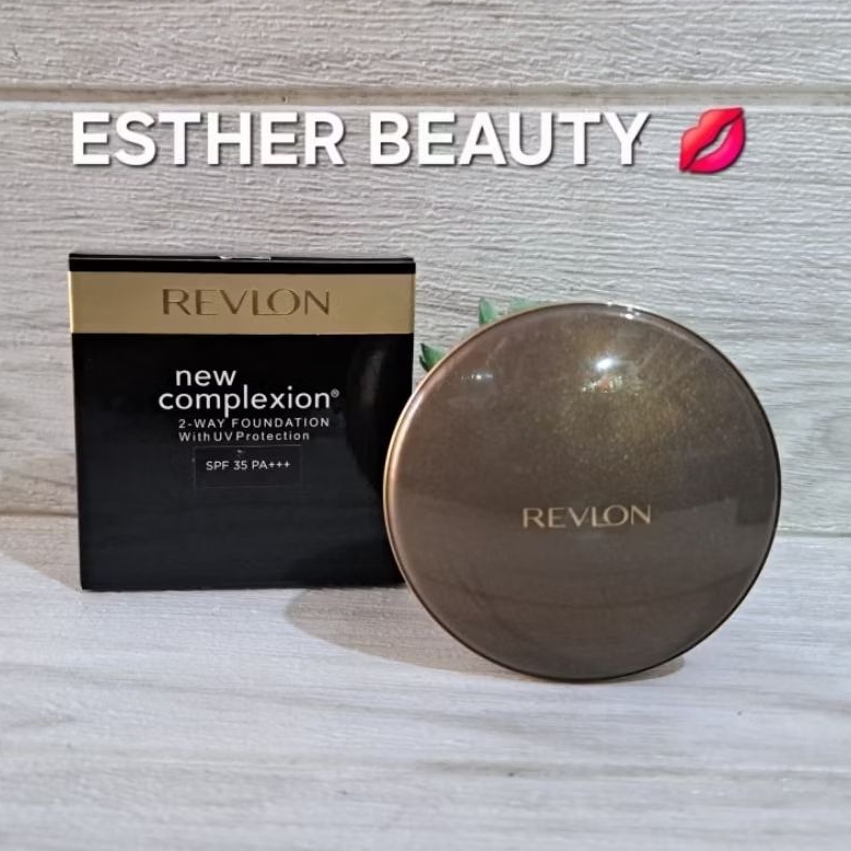 REVLON NEW COMPLEXION 2-WAY FOUNDATION SPF 35PA+++ TENDER PEACH