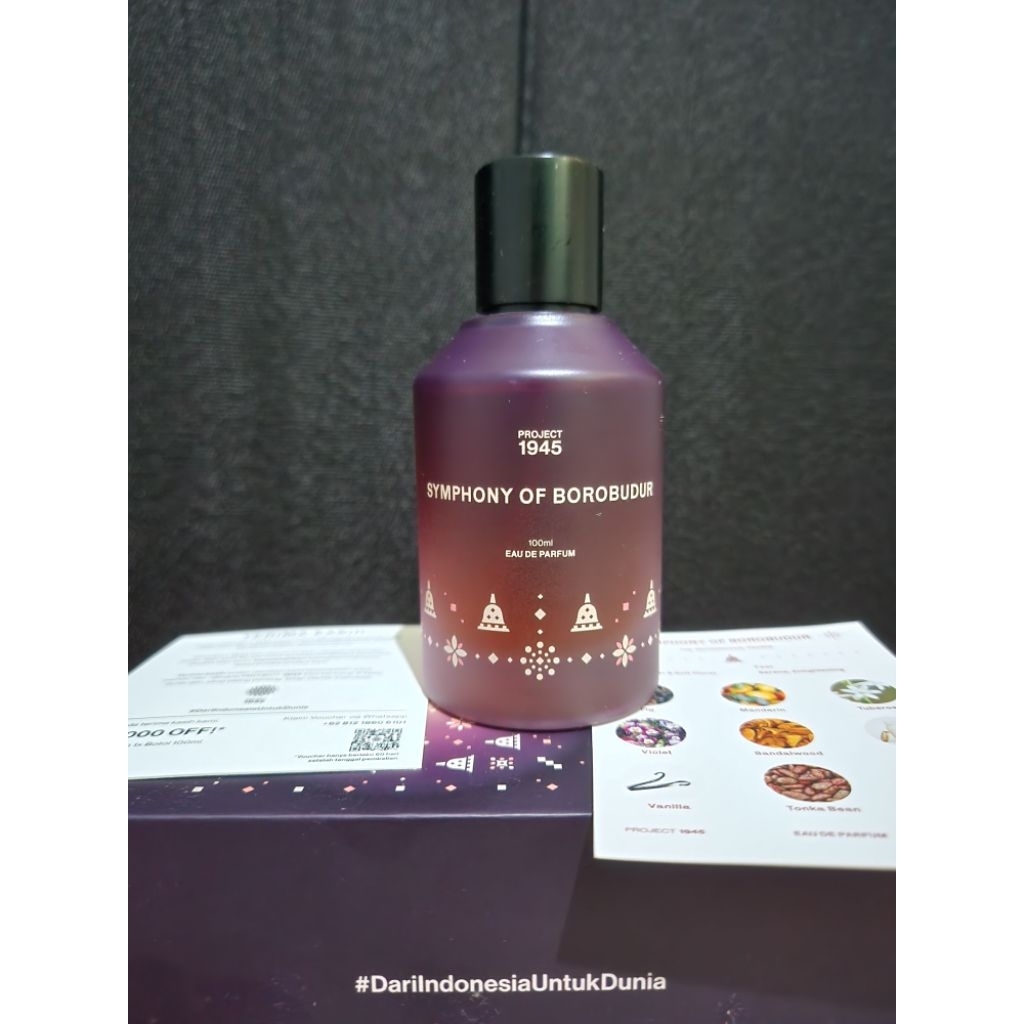 Preloved Parfum Project 1945 SYMPHONY OF BOROBUDUR