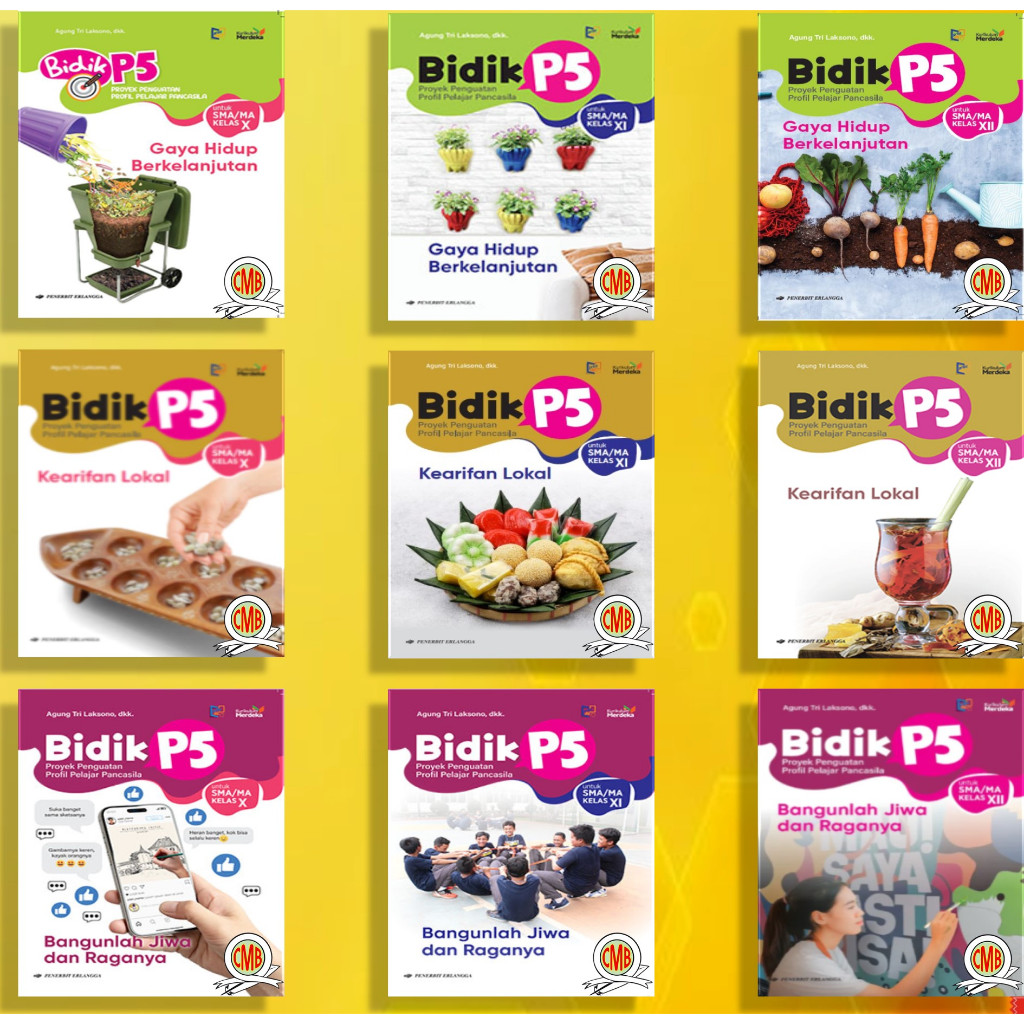 [Penerbit Erlangga] Bidik P5 SMA Kurikulum Merdeka