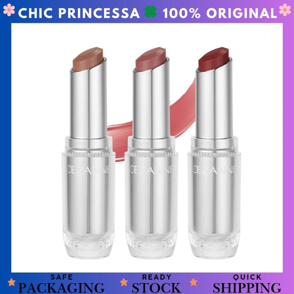CEZANNE Japan Lasting Gloss Lip Original jepang lipstick lipgloss lipcare