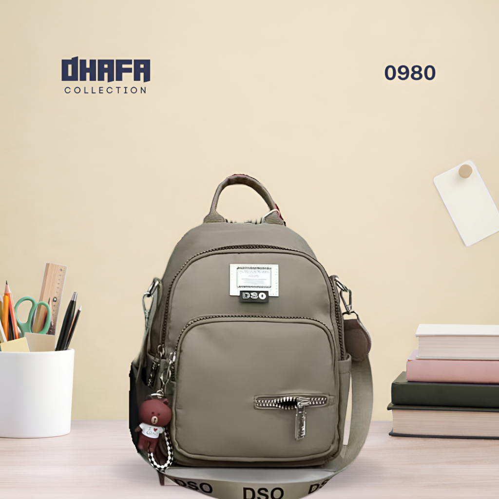 DBC Tas Ransel Wanita Parasut DSO | Tas Fashion | Tas Premium | 0980