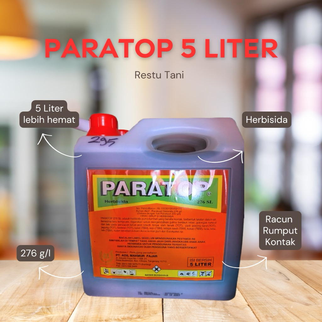 HERBISIDA PARATOP 5 Liter