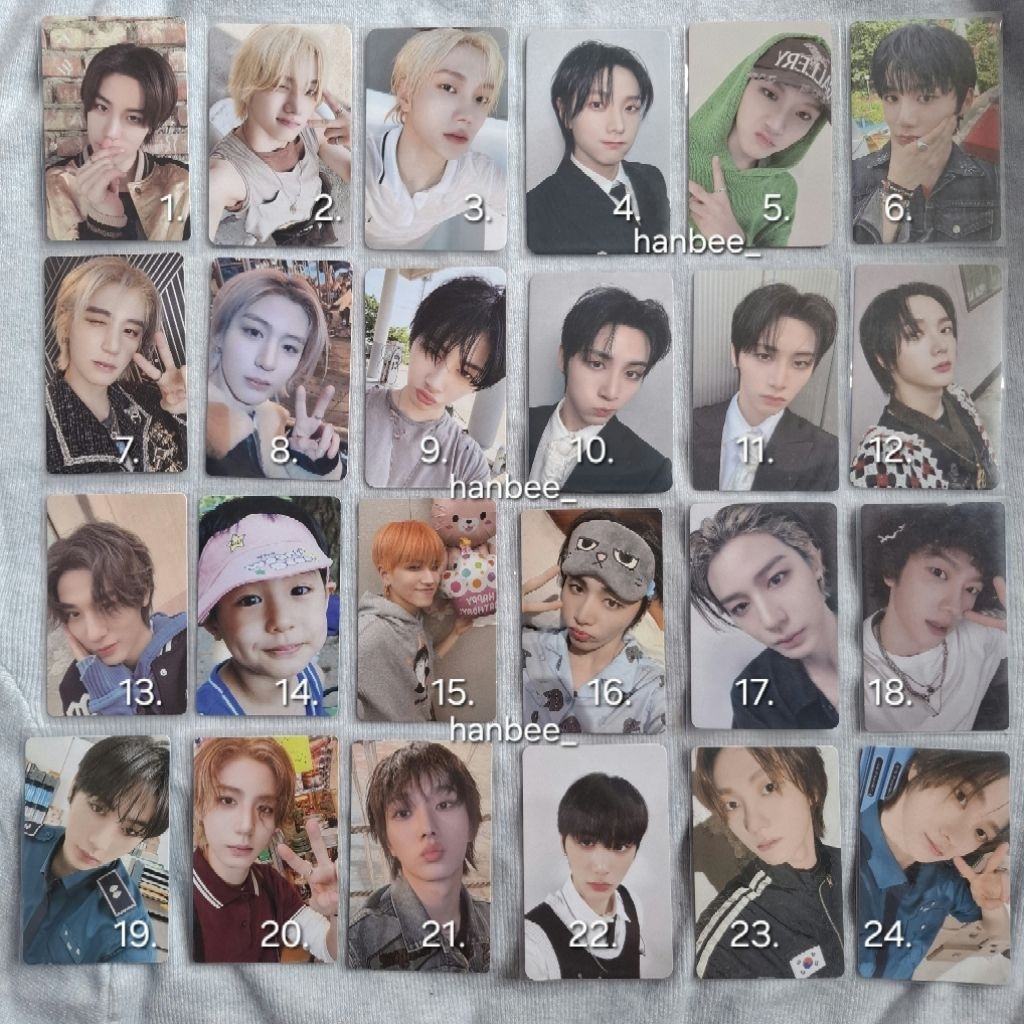 [READY] (2) Photocard Boynextdoor Official Taesan Jaehyun Riwoo Woonhak VN No Genre Lucky Draw pob k