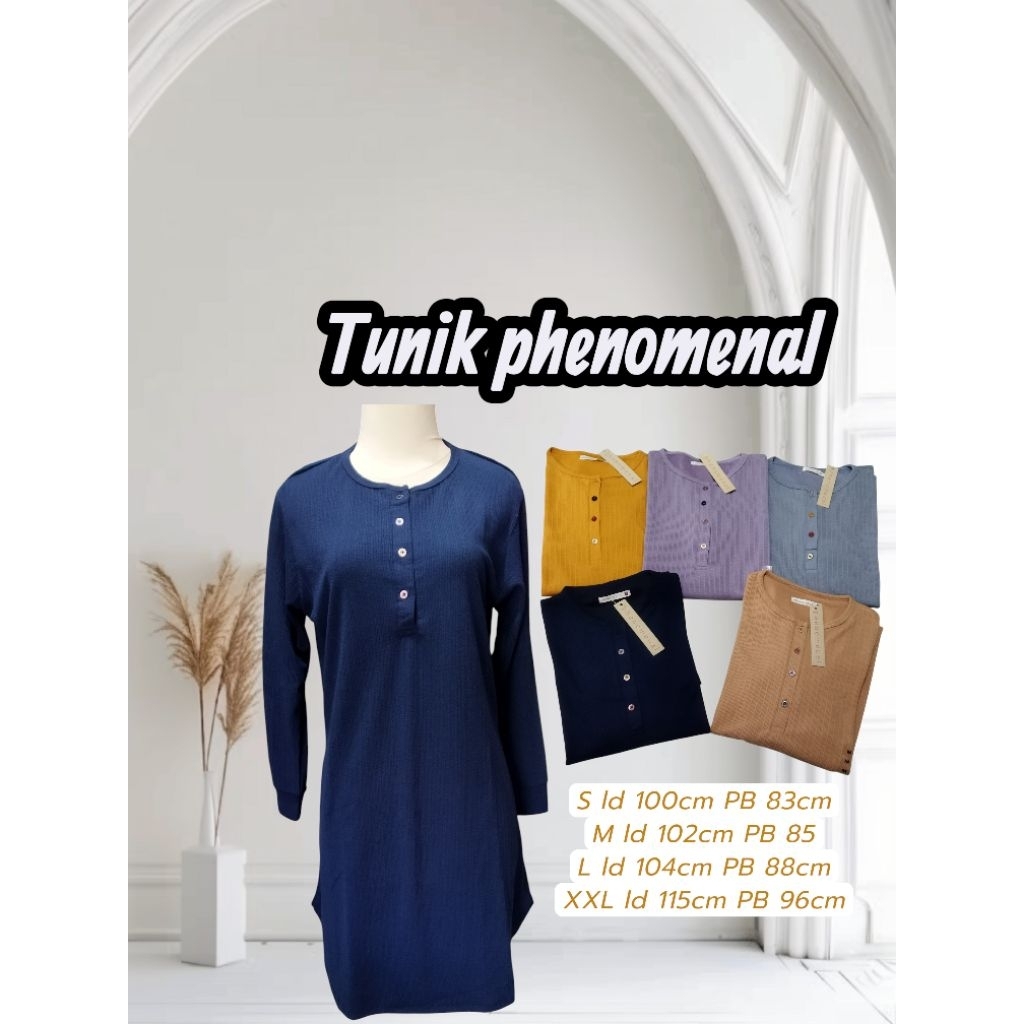 Tunik panjang / long tunik phenomenal obral murah grosir