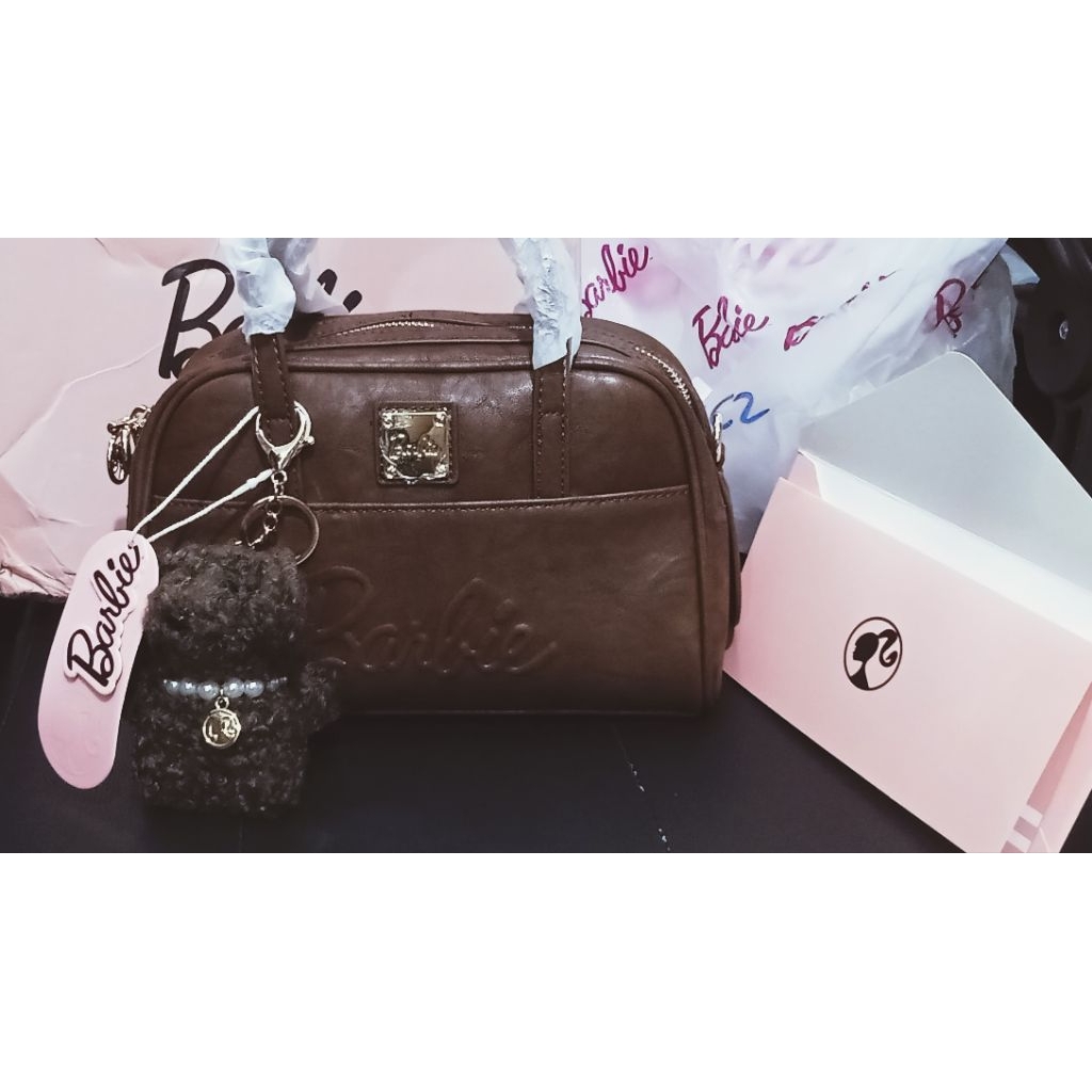 tas Barbie slempang original