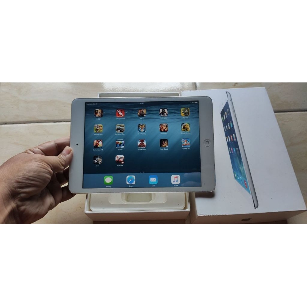 iPad mini 1 32gb full Oprek iCloud kosong bebas reset