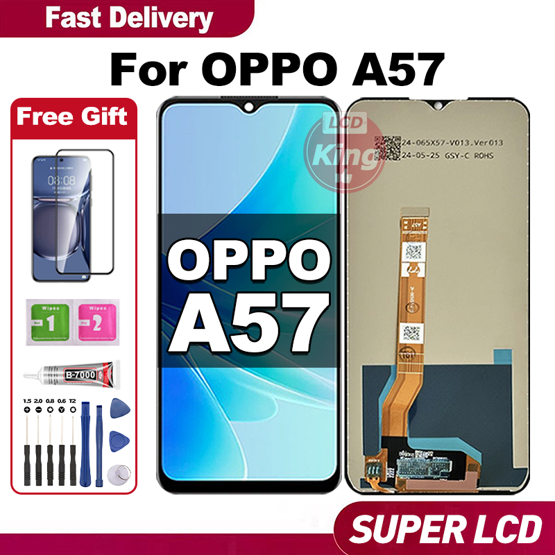 LCD FOR OPPO A57 Fullset TOUCHSCREEN Compatib untuk Glass Touch Screen Digitizer