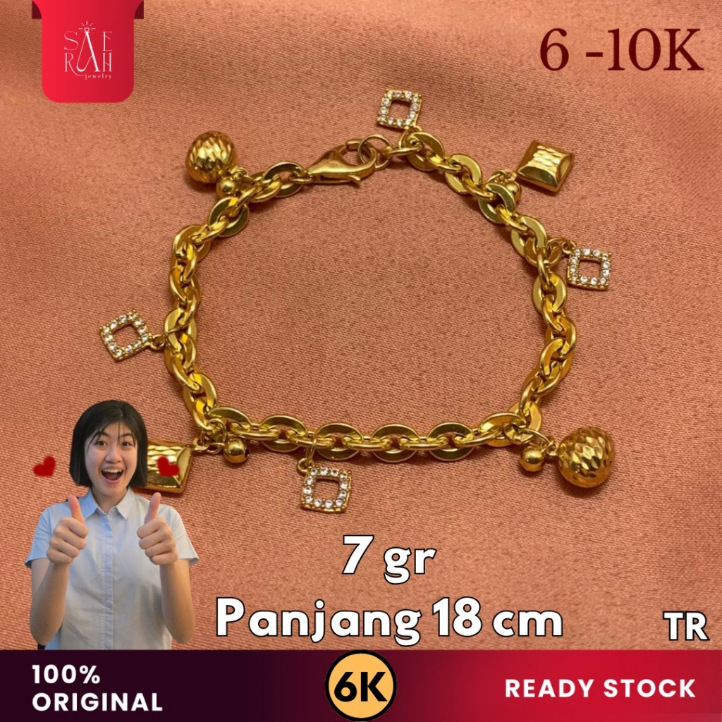 Gelang Emas 6K - Toko Emas Saerah - 7 Gram 238