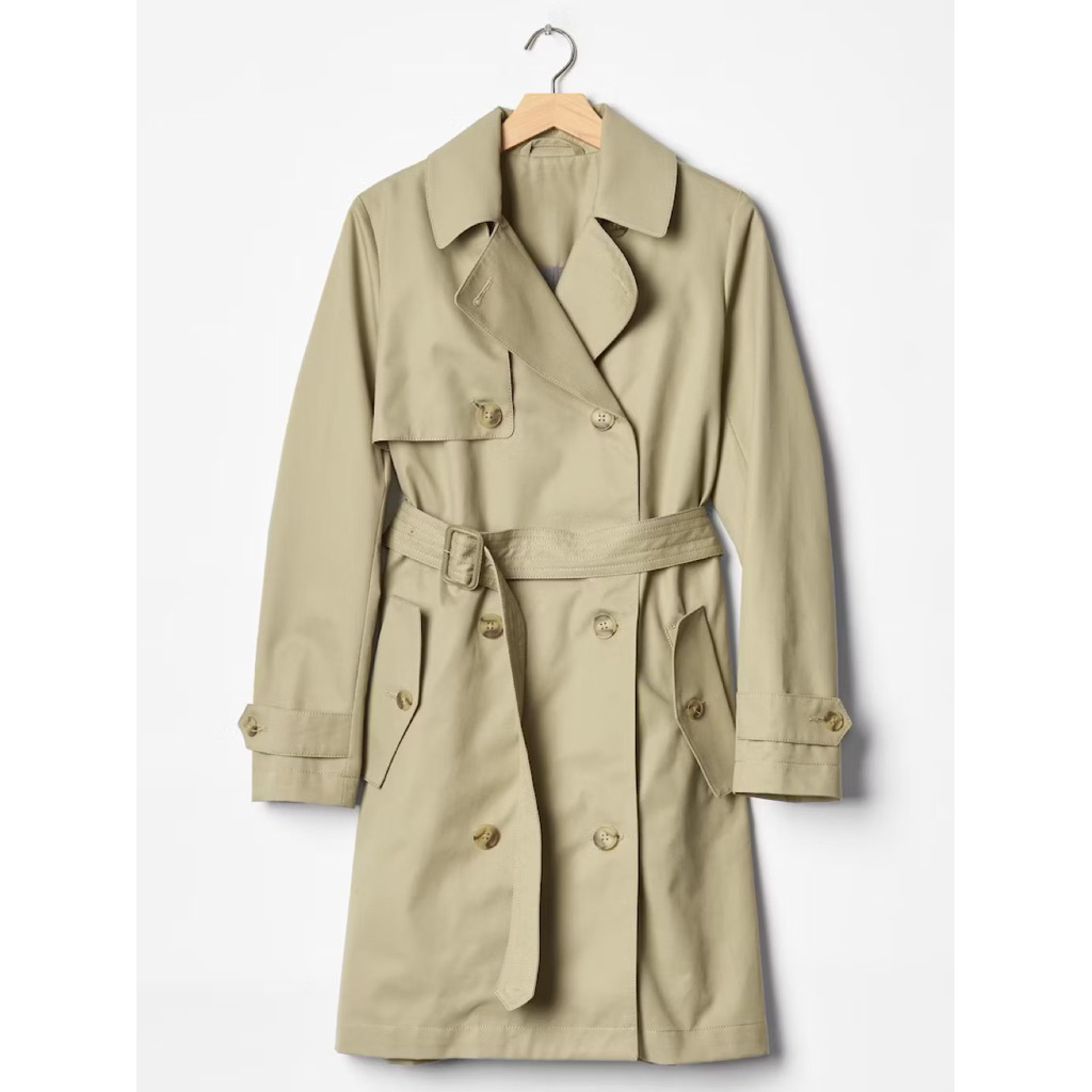 Coat Branded GAP ( Cream, Tag lengkap) / Coat Branded / Trench Coat