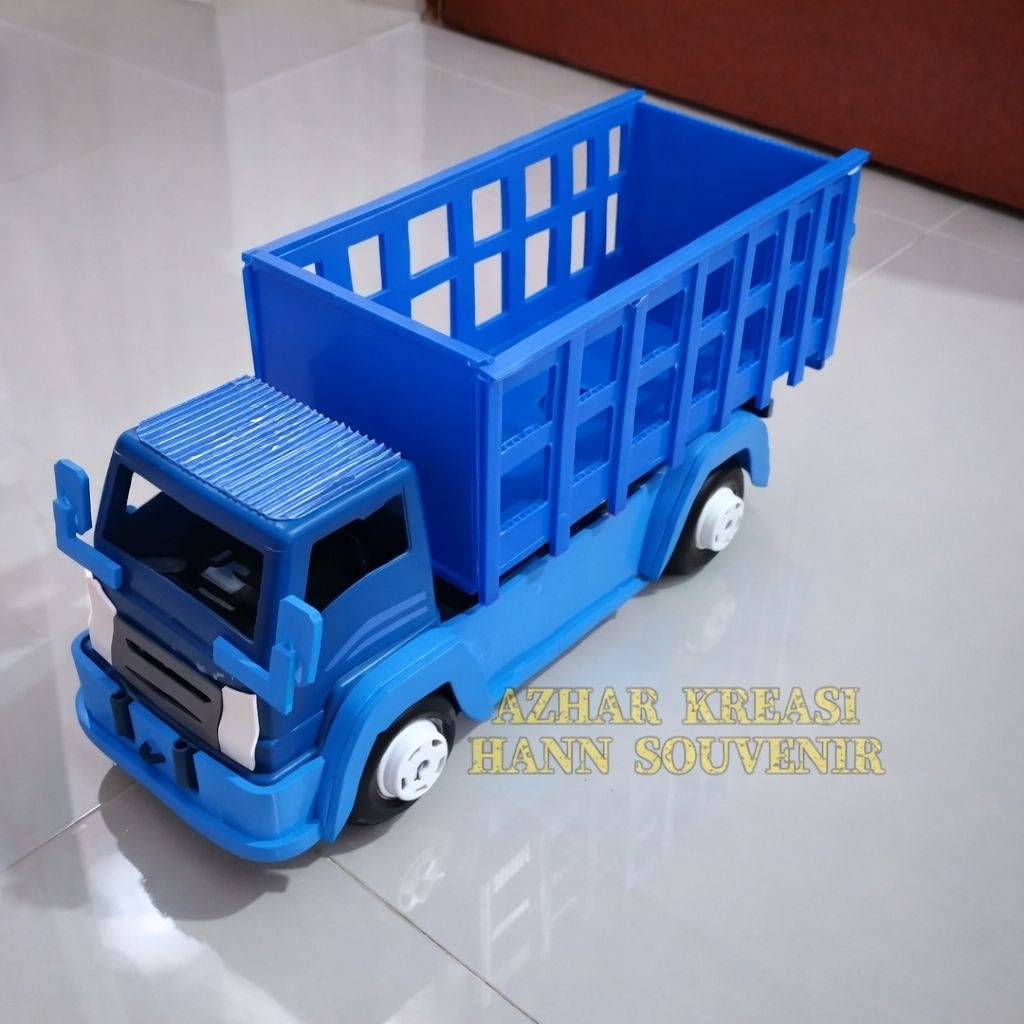 mainan truk plastik modif truk ayam mbois