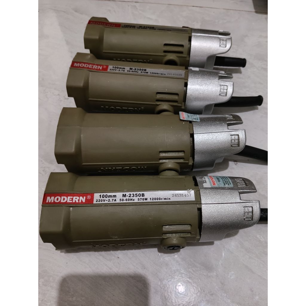 original housing mesin gerinda modern m2350b