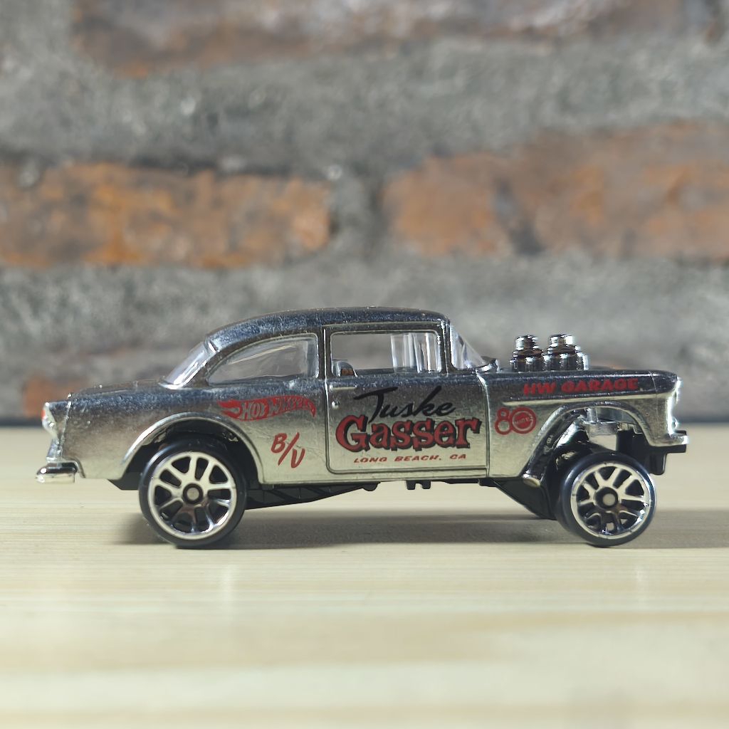 Hot Wheels '55 Chevy Bel Air Gasser Zamac - Loose Mulus